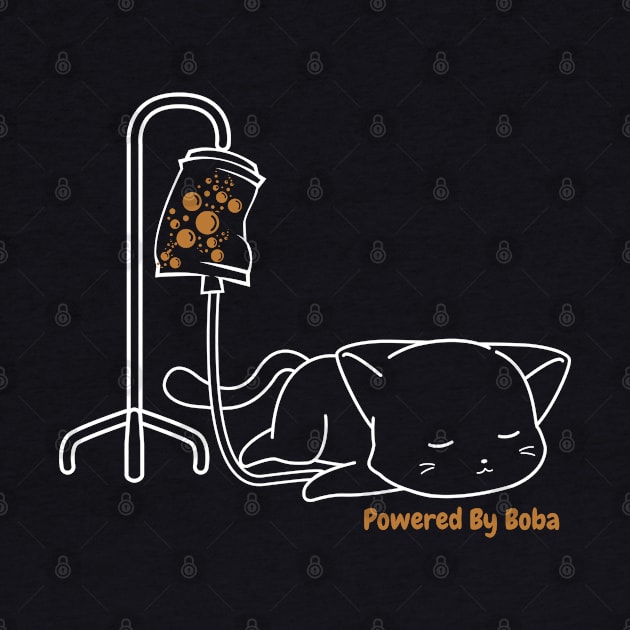 Boba Powered kitty by Artist usha